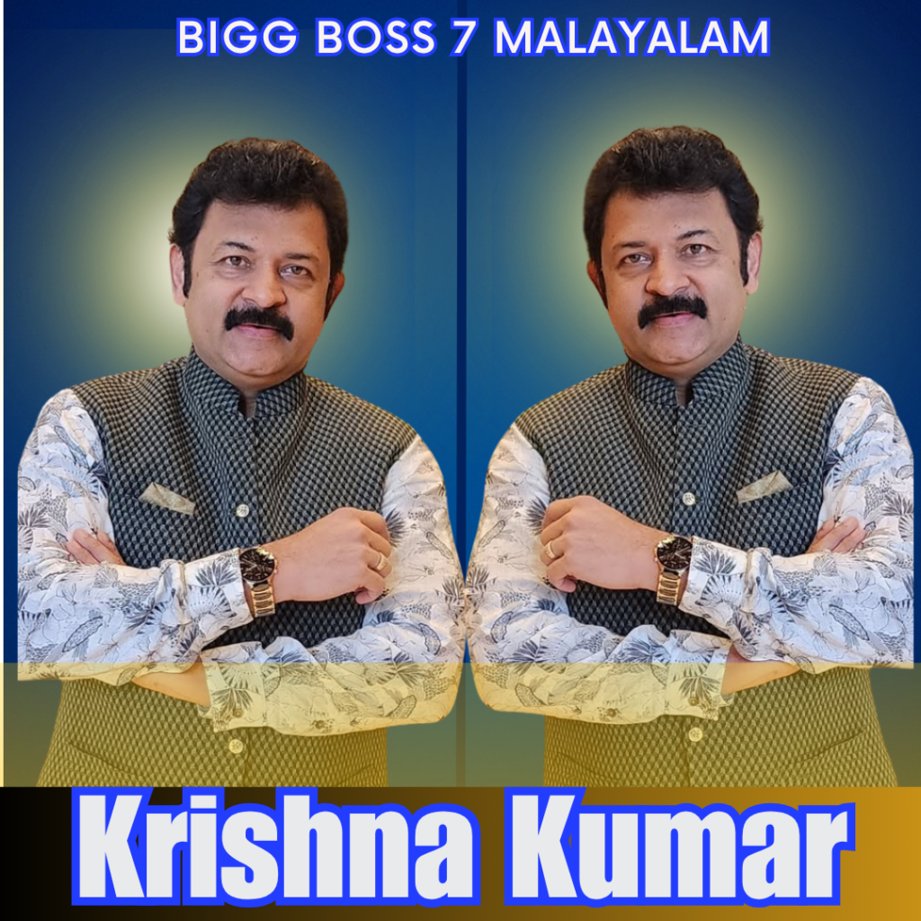 Krishna Kumar Bigg Boss Malayalam