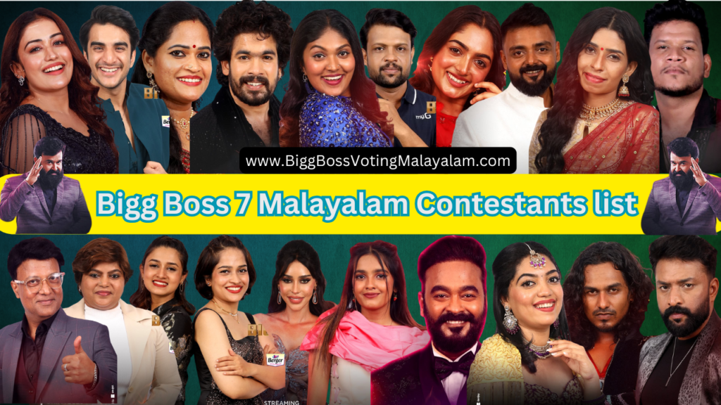 Bigg Boss Malayalam Voting