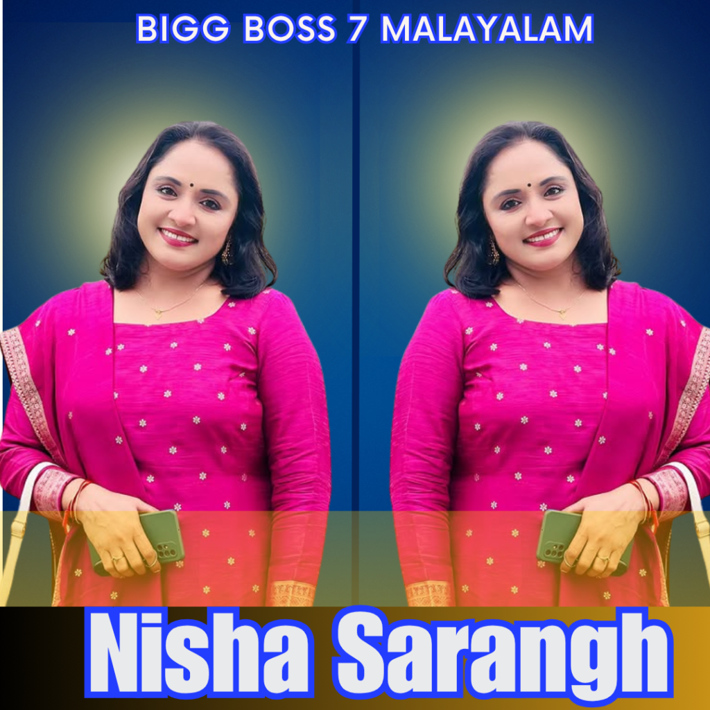Nisha Sarangh Bigg Boss Malayalam