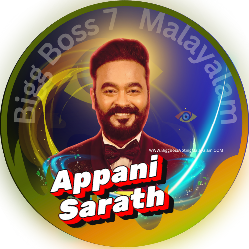 Appani Sarath Bigg Boss Vote Malayalam 7