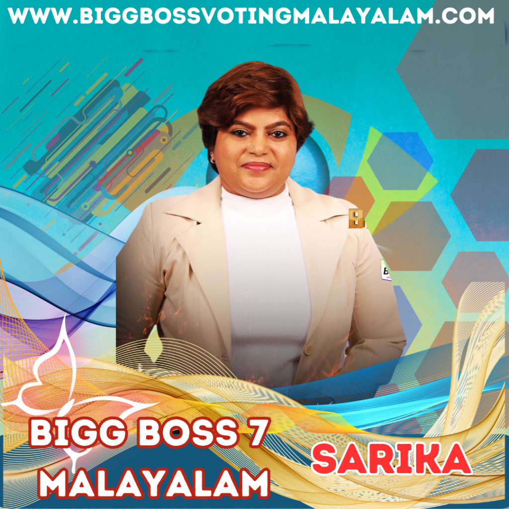 Sarika Bigg Boss Malayalam