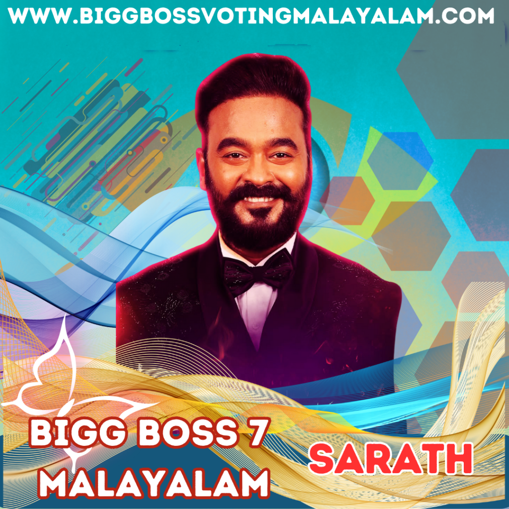 Sarath Bigg Boss Malayalam