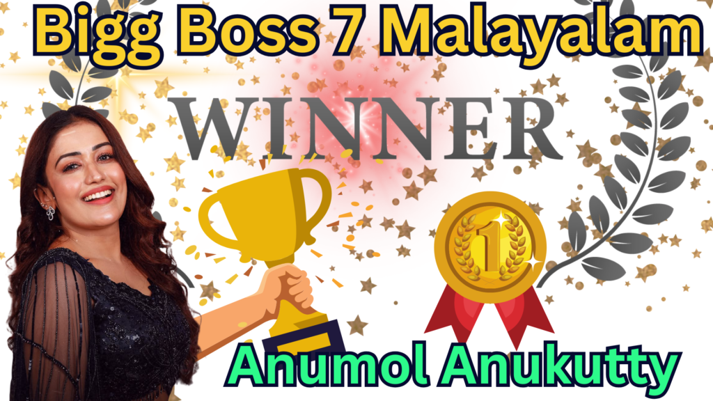 Bigg boss 7 malayalam Winner
